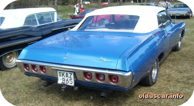 1968 Chevrolet Impala Super Sport Hardtop Coupe back